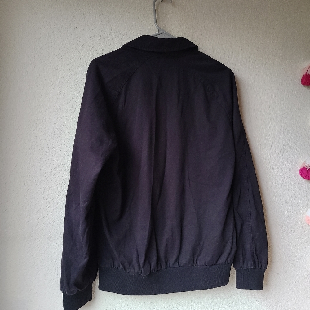 ASOS Black Jacket Zipper Closure Men's Size S - Picture 5 of 11
